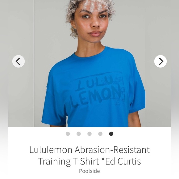 Lululemon Abrasion-Resistant Training T-Shirt *Ed Curtis
Poolside size 8 - Picture 4 of 9